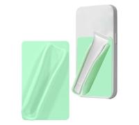 TPZORJX 1pcs lip gloss phone case，Coque adhésive en silicone pour téléphone portable, compatible avec iPhone, Samsung et autres smartphones Android，Général (Vert clair)