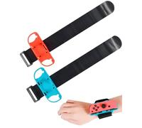 TPZORJX 2 Pack Bracelet Compatible Avec Switch, Bracelets Pour Switch Just Dance 2025 2024 2023, Sangle Élastique Réglable, Band Pour Just Dance Pour Adultes Enfants