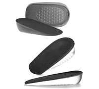 TPZORJX 2 Paire de Hauteur Augmentation Semelles, Semelles de Talon D'augmentation de La Hauteur, Inserts de Soulève-Chaussures Invisible, Augmentation de la Semelle Elastique de la Chaussure(1cm+2cm)