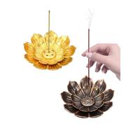 TPZORJX 2 Pièces Porte encens,bruleur encens,avec Récupérateur de Cendres Brûleur d'Encens en Bâton Support Encens Porte d'encens Bâton pour Maison Bureau Yoga Salle