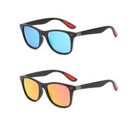 TPZORJX 2pcs Lunettes Conduite de Nuit pour Homme Femme Lunettes Jaunes Polarisés Lunette Vision Nocturne Anti-éblouissement,lunette vision nocturne,lunettes de soleil,lunette soleil homme