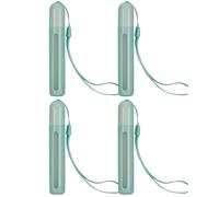 TPZORJX 4 Pcs Flacon Roll On Vide, 5ml Bouteilles à Huile Essentielle, Bouteille de Parfum Rechargeable, Bouteille à Roulettes Portable, Pour Aromathérapie, Parfum, Massage, Voyage