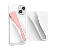 TPZORJX lip gloss phone case,Coque adhésive en silicone pour téléphone portable, compatible avec iPhone, Samsung et autres smartphones Android,Général (Blanc)