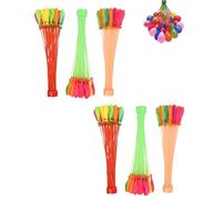 TPZORJX Lot de 222 Ballons d'Eau Colorés Auto Obturants,Réutilisables Ballons à Eau à Remplissage Rapide avec 2 Injecteurs d'Eau pour Garçons Filles Jeux d'Eau Plage Fête Piscine