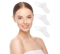 TPZORJX Lot de 3 Coussinet Nasal pour Masque Ppc,Coussinet Nasal pour Masque, Protecteur Nasal, Tampon de Gel de Nez en Silicone, Protège Nez CPAP, Coussinets de Confort pour Masque