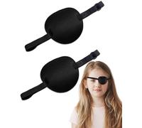 TPZORJX Masque pour enfants à œil unique, masque ajustable, masque médical en 3D, protection occultante, masque pour adultes, enfants, œil gauche ou droit, 2 pièces