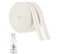 TPZORJX Mèche de 4 m long pour lampes à huile en coton - Mèche lampe à huile qualité supérieure, mèche pour lampes à pétrole, mèche lampe, mèche en fibre verre pour torche jardin, lanterne