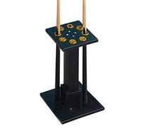 TQ Porte-Queues De Billard De Piscine Au Sol,Support De Billard Fournitures De Billard De Snooker Pour Le Club Scolaire,Peut Accueillir 8 Bâtons De Queue/Noir / 30x24x55cm