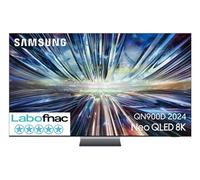 TV Samsung AI Neo QLED 65" QN900D 2024, 8K, écran Infinity Black