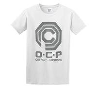TqaSerHqs OCP Gift Sci FI Movie Film 80'S Science Police Present Robot T-Shirt White XXL
