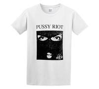 TqaSerHqs Pussy Riot Punk Band Russian Russia Jail Music T-Shirt White S