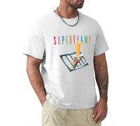 TqaSerHqs Supertramp The Very Best Crime of The Century T-Shirt White XXL