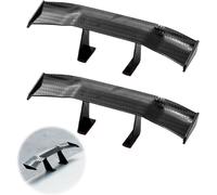TQCP-Mini Aileron Universel pour Voiture 2 Pièces Aileron Arrière Compact sans Perçage pour Robots Tondeuses Luba 2 AWD 5000 Et Worx, Universels À des Fins Décoratives