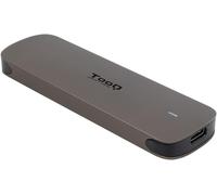 TQE-2202BR Boîtier Externe pour SSD M.2 NGFF, Aluminium, Marron