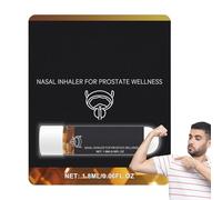TQEBWUS Bâton D'inhalateur Nasal BeeBoom, Bâton Nasal Naturel De 1,8 Ml Pour Le Bien-être De La Prostate, Spray Nasal BeeBoom, Nettoyez Votre Nez Et Profitez De L'air Frais, Bâton D'aromathérapie
