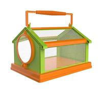 TQEBWUS Boîte à insectes pour - 15 x 20 x 13,5 cm - Portable et respirante - Collecteur d'insectes - Habitat de vie éducatif - Récipient d'insectes Bu G Catcher