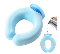 TQEBWUS Bouillotte Chauffante | Bouillotte en Forme de U Réutilisable | Pour Le Cou Avec Housse - pour Compresse Froide Confort Épaule pour Adultes Personnes Âgées Maison