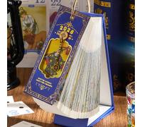 TQEBWUS Calendrier de bureau quotidien - Ornement déchirable - Calendrier de bureau 365 jours 2026 en papier, pour salle à manger, salon, chambre d'étudiants enfants adolescents adultes