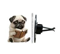 TQEBWUS Clips De Ventilation Parfum D'Habitacle - Diffuseur de Parfum Clip Forme Animale pour Ventilation Auto | Acrylique 2D Éliminateur D'Odeurs Longue Durée Pour Camion Berline Automobile Voyage