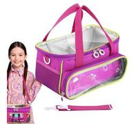 TQEBWUS Étui De Transport pour Toniebox, Étui De Transport Tonie Box avec Bandoulière Et Barre De Poignée, Sacs De Transport pour Objets De Collection, Sac De Rangement en Feutre 10x6x6 Pouces