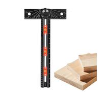 TQEBWUS Gabarit ferrures d'armoire - Guide de perçage en T | Gabarit poignée tiroir et guide perçage - Pour menuisiers, rénoveurs, charpentiers, propriétaires, placard, bureau, maison, cuisine, salle