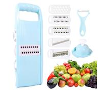 TQEBWUS Hachoir à oignons | Hachoir multifonction amovible - Trancheuse en cubes de cuisine | Pour pommes de terre, fromage, viande, ail, salade, cuisson des œufs