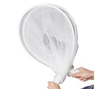 TQEBWUS Housse en maille pour bébé - Fermeture éclair bidirectionnelle - Protection contre les mouches - Portable - Pour parc, chambre d'enfant, hamac d'extérieur - Balançoire de camping