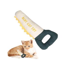 TQEBWUS Jouet à la Catnip pour Chat,Forme d'Outil pour Éduquer Les Chatons,Jouet d'intérieur avec Son pour Chat | pour propriétaires d'animaux, Amoureux des Chats, Maison, Bureau, Salon, Appartement,