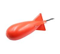 TQEBWUS Mangeoires pour Pêche À La Carpe, 5,5×14,5cm Bombes De Pêche, Bombe Spod De Pêches, Mangeoire De Pêches en Forme De Grande Fusée pour L'alimentation De Carpes