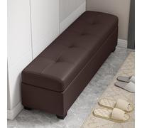Tqertrtfxa Banc Porte-Chaussures rembourré, pour Hall d'entrée, de Rangement pour Couloir avec étagère à Chaussures, Ultra-Fin pour entrée | Long et étroit pour couloirs boutiques(H,150cm/59.1in)