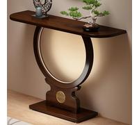 Tqertrtfxa Console d'entrée Moderne en Bois,Table de Rangement pour Dossier canapé,Meuble Style Chinois,dans Les Petits Appartements,Une Console,Un Meuble Mural et sont fournis(100cm/39.4in)