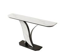 Tqertrtfxa Console Minimaliste Moderne/à Placer derrière Un canapé,Meuble d'entrée,en Pierre de Taille,Console et,étagère Rangement,Idéale pour Le Hall(D,100 * 30 * 80cm/39.4 * 11.8 * 31.5in)