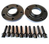 Tqjusjr entretoise Roue de Voiture pour BMW G80 M3 12MM 5x112 66.6 Alésage Central 6061-T6 Entretoises Roue Aluminium avec Extension 40mm Forme De Cône 14X1.25