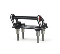 Tqjusjr Support De Barre De Navigation De Moto pour ADV350 pour ADV 350 2025 Support De Navigation pour Moto Support Monté, Support De Rangement pour Téléphone(Black 12MM)