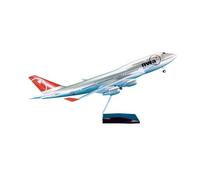 TQMEAD Modèle d'avion en métal 1 150 pour Boeing B747-400 Northwest Airlines, Modèle d'avion De Transport À Roues De 47cm Avion Miniature
