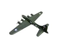 TQMEAD Modèle d'avion en métal Modèle d'avion en Alliage pour Bombardier Flying Fortress B-17 Décoration Multifonctionnelle Échelle 1:144 Avion Miniature