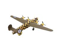 TQMEAD Modèle d'avion en métal Modèle d'avion Militaire en Métal Moulé sous Pression B-24D B24 Liberator À L'échelle 1:144 Avion Miniature