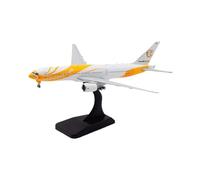 TQMEAD Modèle d'avion en métal Modèle d'avion Moulé sous Pression en Alliage Cool Bird B777-200ER Décoration Multifonctionnelle Échelle 1:400 Avion Miniature