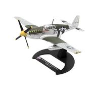 TQMEAD Modèle d'avion en métal Réplique d'avion De Chasse Mustang P51B 1944 Modèle Moulé sous Pression en Métal 1:72 pour Collections Avion Miniature