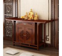 Tqoiozxa Bamboo Temple for Home Pooja Mandir, Freestanding Altar Cabinet