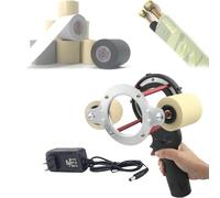 TQPGJJL Machine D'emballage D'attaches De Câbles électriques, Enrouleur De CVC Portable 12v, Vitesse Réglable 70-380 Tr/Min, Machine De Rubanage Pour Tuyau De Cuivre Climatisation Diamètre 30-70mm