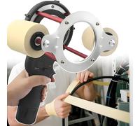 TQPGJJL Machine D'emballage D'attaches De Câbles électriques Industrielles, Outil Regroupement Faisceaux 12V, Enrouleur Vitesse Réglable 70-380 tr/min Pour Tuyaux 30-70mm