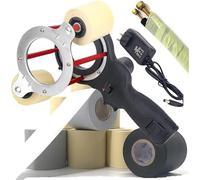 TQPGJJL Machine D'emballage D'attaches De Câbles électriques Pour Travaux électriques, Enrouleur Portatif 12V 27W, Vitesse 70-380 tr/min, Outil Regroupement Câbles 30-70mm Pour Faisceaux Et Conduits