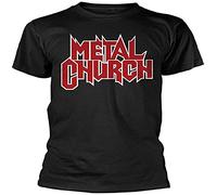 TQQCA BEAR Metal Church T-Shirt Men T-Shirt Black L