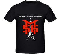 TQQCA BEAR Michael Schenker Group T-Shirt T-Shirt Black 3XL