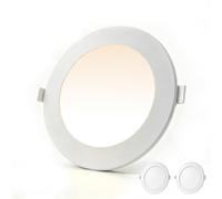TQQEPOOL Spot Encastrable LED Facile à Poser, Ultra Plat 10mm Plafond