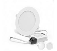 TQQEPOOL Spot Encastrable LED Ultra Plat 10mm, Sans Scintillement