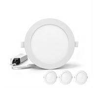 TQQEPOOL Spot LED Rond Cuisine Sans Boîtier, Éclairage Encastré Plafond