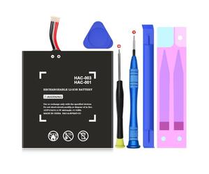 TQTHL HAC-003 Batterie Li-ion 4800 mAh pour console de jeu Nintendo Switch 2017 HAC-001, HAC-003, HAC-A-BPHAT-C0 HAC-S-JP Batterie interne avec kit d'outils
