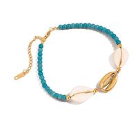 TQUXNGA Bracelet de cheville de plage pour les vacances, 6 designs élégants, matériaux en résine robuste, cadeau de vacances, bracelet de cheville tendance inspiré de l'océan, taille unique, Comme